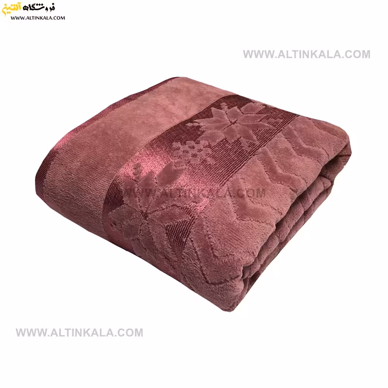 حوله استخری رنگ کالباسی برند ODESSA سایز 70×140