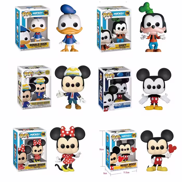 فیگور فانکو میکی موس Mickey Mouse مجموعه 6 عددی