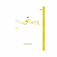کتاب به تار مویی از تو آویزان می شوم اثر محمدرضا احمدی نشر نامه مهر