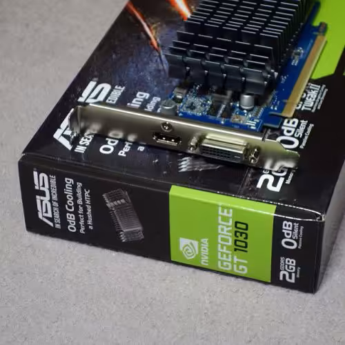 کارت گرافیک ASUS GT 1030 2GB BRK (در حد نو با گارانتی)