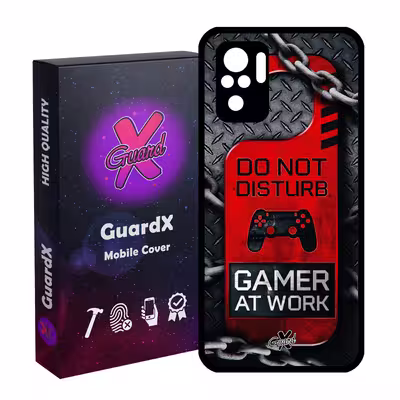 کاور گارد ایکس طرح Gamer مدل Glass10001 مناسب برای گوشی موبایل شیائومی Redmi Note 10 4G / Note 10S