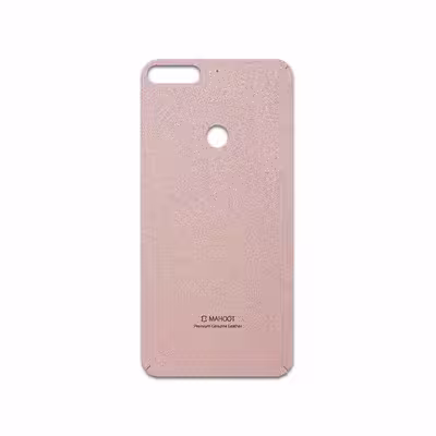 برچسب پوششی ماهوت مدل Rose Gold Leather مناسب برای گوشی موبایل آنر 7C