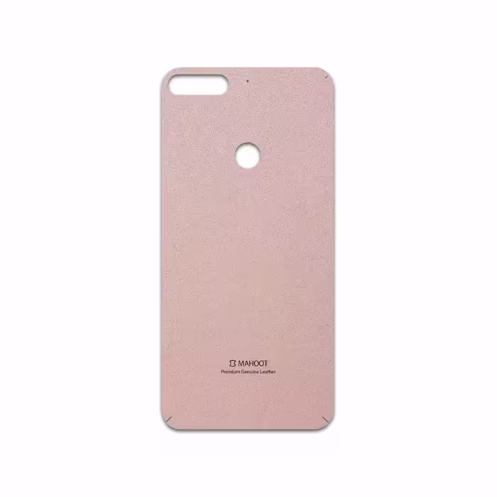 برچسب پوششی ماهوت مدل Rose Gold Leather مناسب برای گوشی موبایل آنر 7C