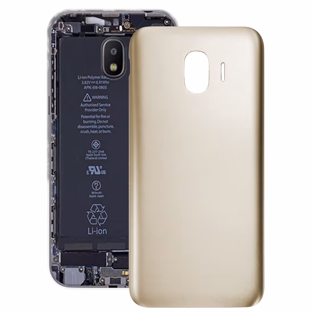 Back Cover Samsung J250 Galaxy J2 2018, Gold