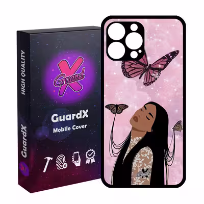 کاور گارد ایکس طرح Girl مدل Glass10297 مناسب برای گوشی موبایل اپل iPhone 13 Pro Max