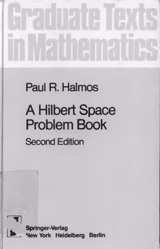 خرید و دانلود نسخه کامل کتاب A Hilbert Space Problem Book