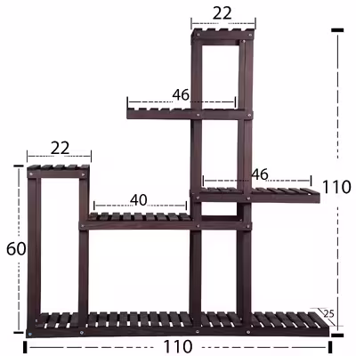 استند گلدان مدل D7-B2