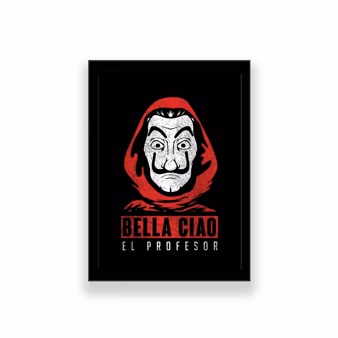 تابلو طرح فیلم Money Heist