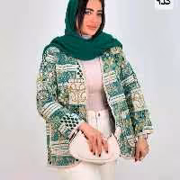 مانتو کتی تافته هانا کالکشن عید 82908
