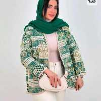 مانتو کتی تافته هانا کالکشن عید 82908