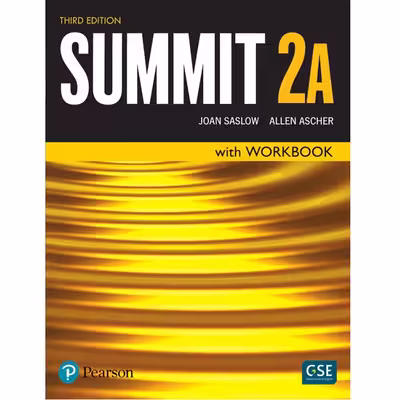 کتاب Summit 2A Third Edition اثر Joan Saslow and Allen Ascher انتشارات Pearson