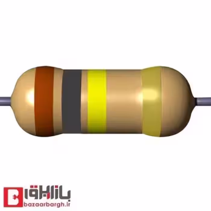 مقاومت 180 کیلو اهم 1 وات 5 درصد
