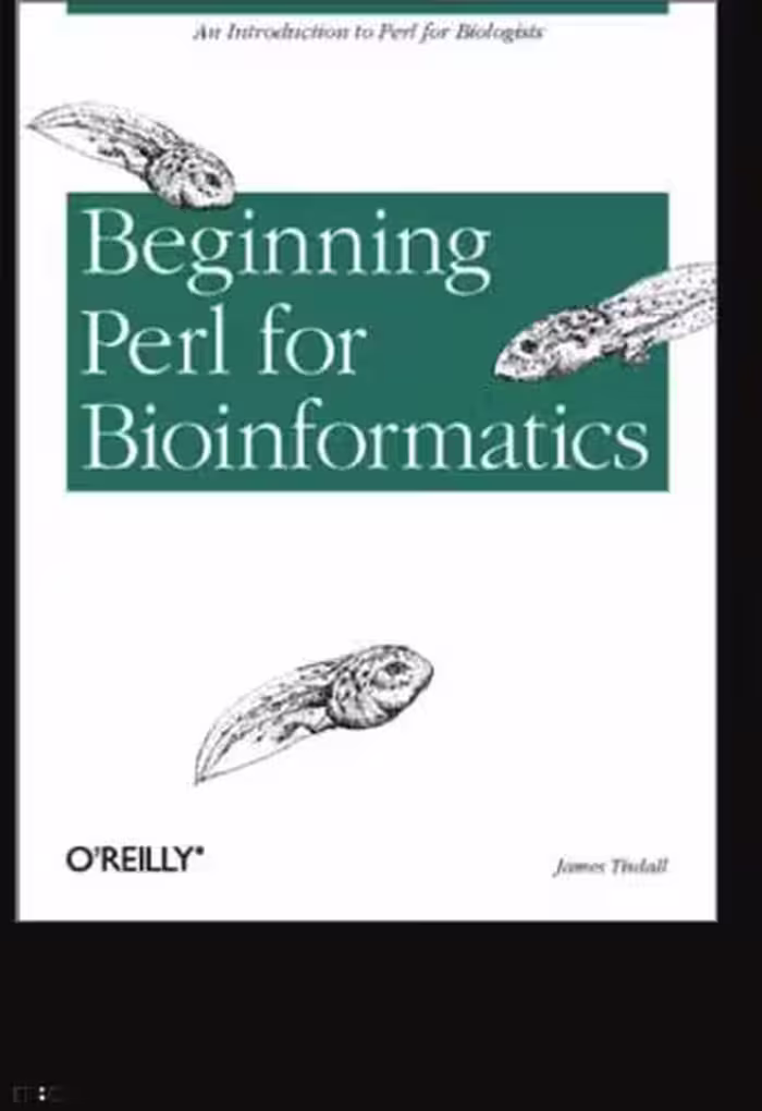 خرید و دانلود نسخه کامل کتاب Beginning Perl for Bioinformatics
