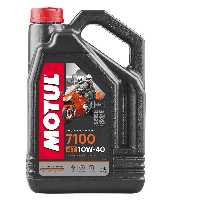 روغن موتورسیکلت موتول  7100  Motul گرانروی 10W40 چهار لیتری 
