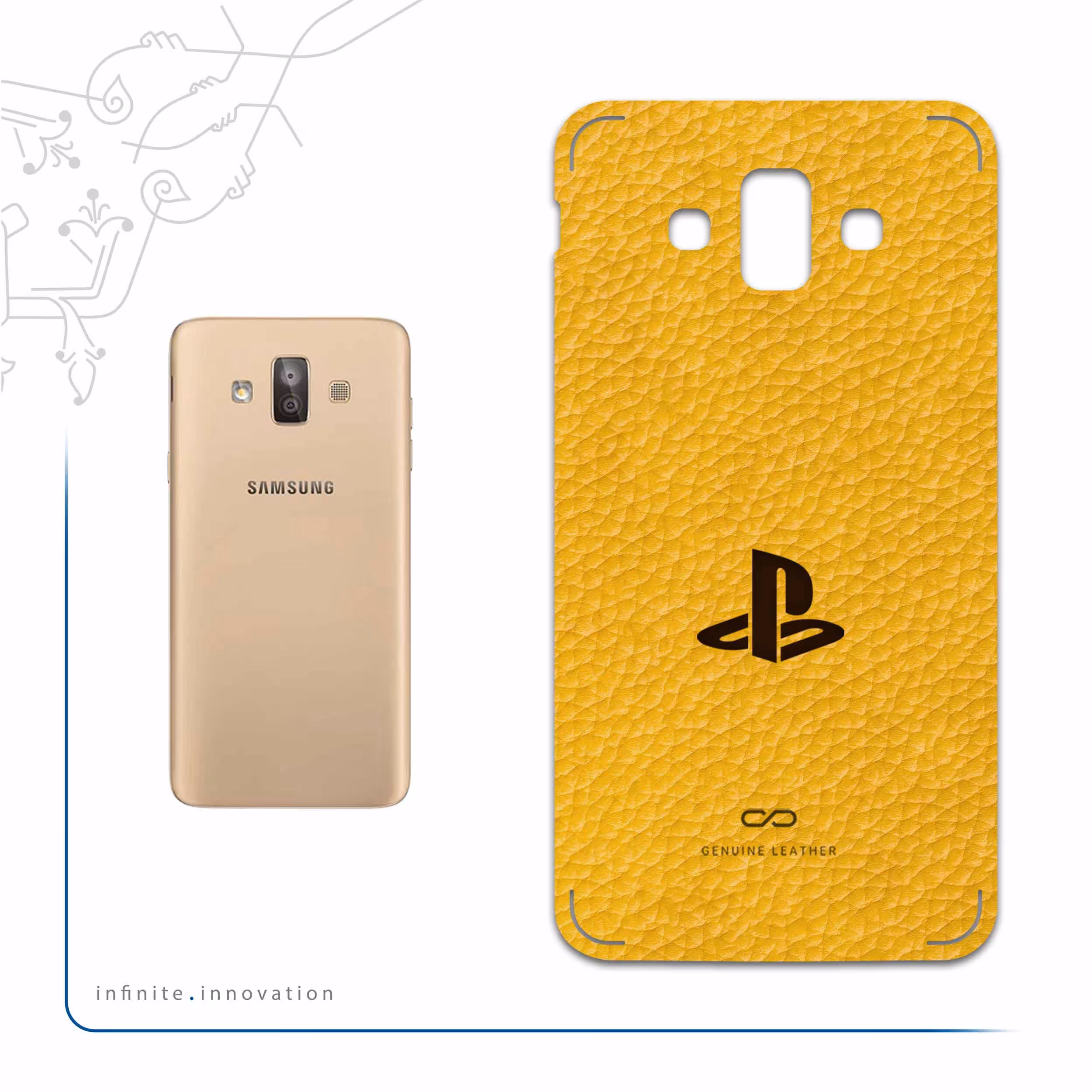 برچسب پوششی ماهوت مدل ML-PS مناسب برای گوشی موبایل سامسونگ Galaxy J7 Duo