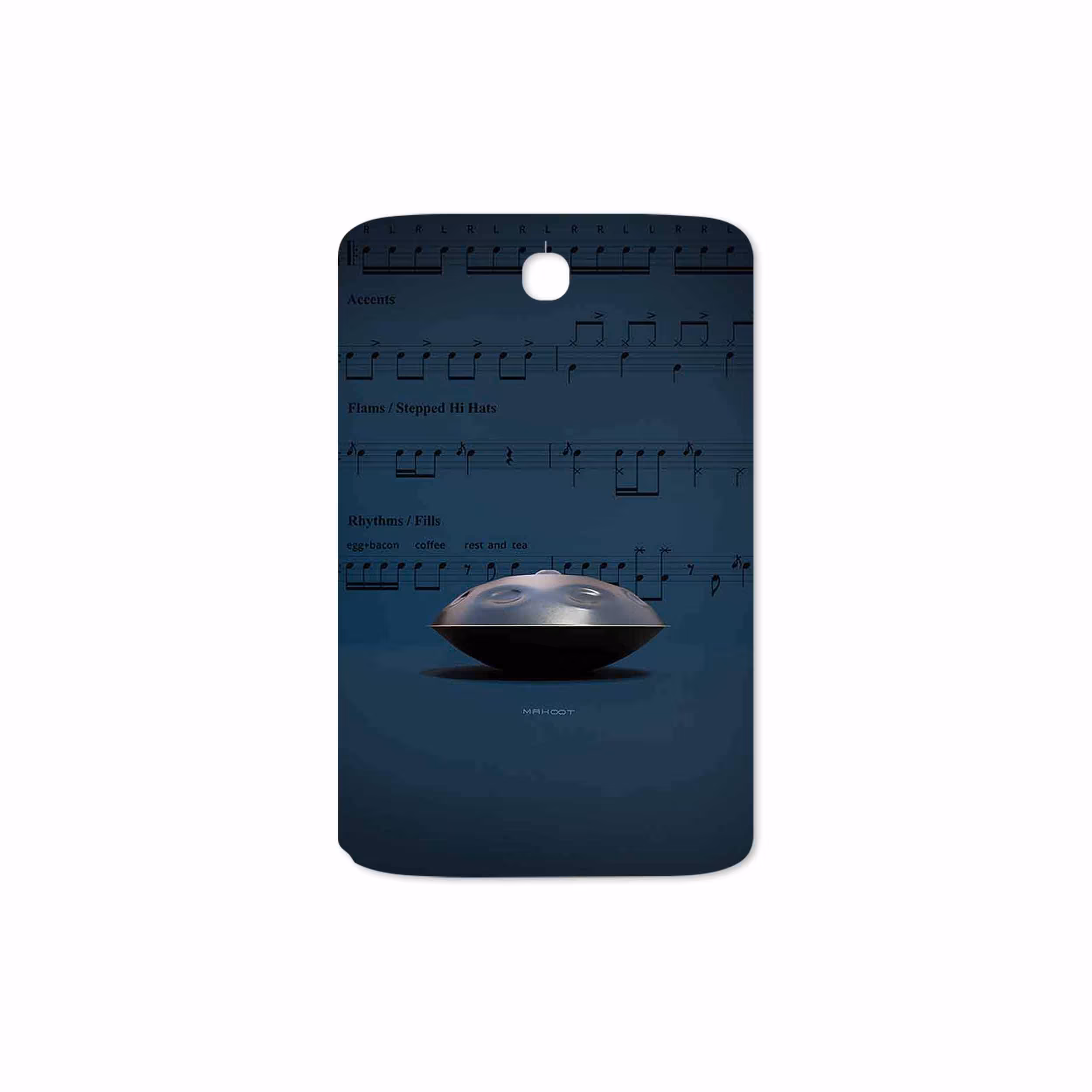 برچسب پوششی ماهوت مدل Hang Instrument مناسب برای تبلت سامسونگ Galaxy Note 8.0 2013 N5100