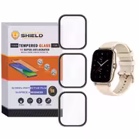 محافظ صفحه نمایش نانو آلتیمیت شیلد مدل NUL مناسب برای ساعت هوشمند امیزفیت GTS 2 Mini بسته سه عددی
