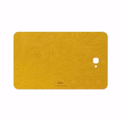 برچسب پوششی ماهوت مدل Mustard-Leather مناسب برای تبلت سامسونگ Galaxy Tab A 10.1 2016 T585