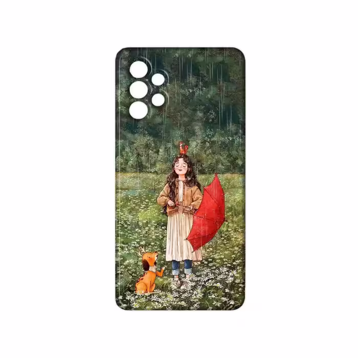 کاور مدل دخترانه کد 196 مناسب برای گوشی موبایل سامسونگ galaxy A32 5G