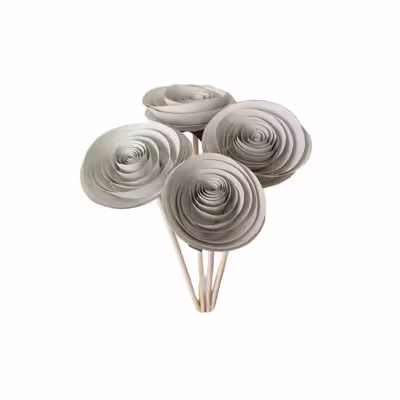 گل مصنوعی مدل رز ژولیت کد MK85 مجموعه 4 عددی
