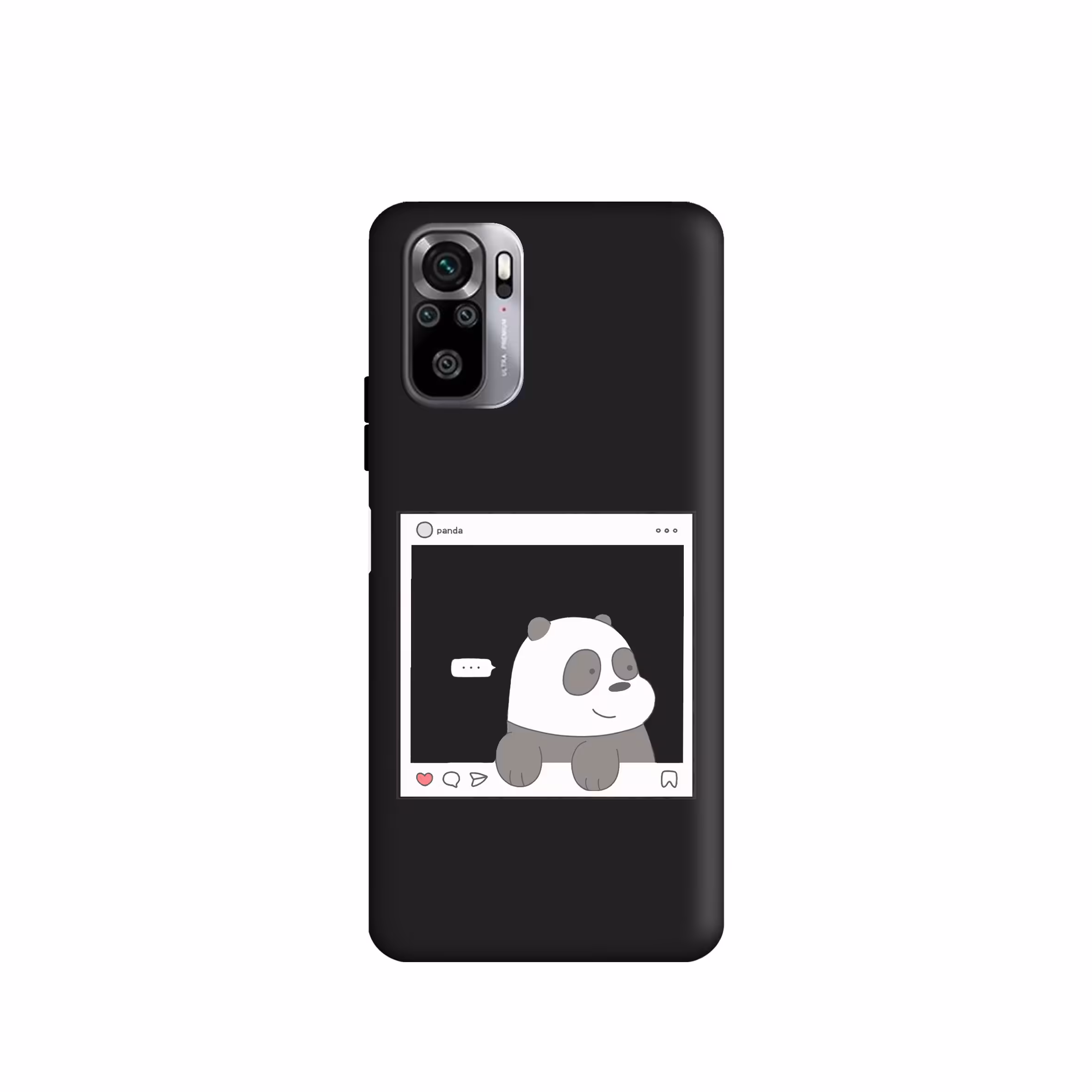 کاور طرح  خرس کله فندقی  کد y9236 مناسب برای گوشی موبایل شیائومی  Redmi Note 10S