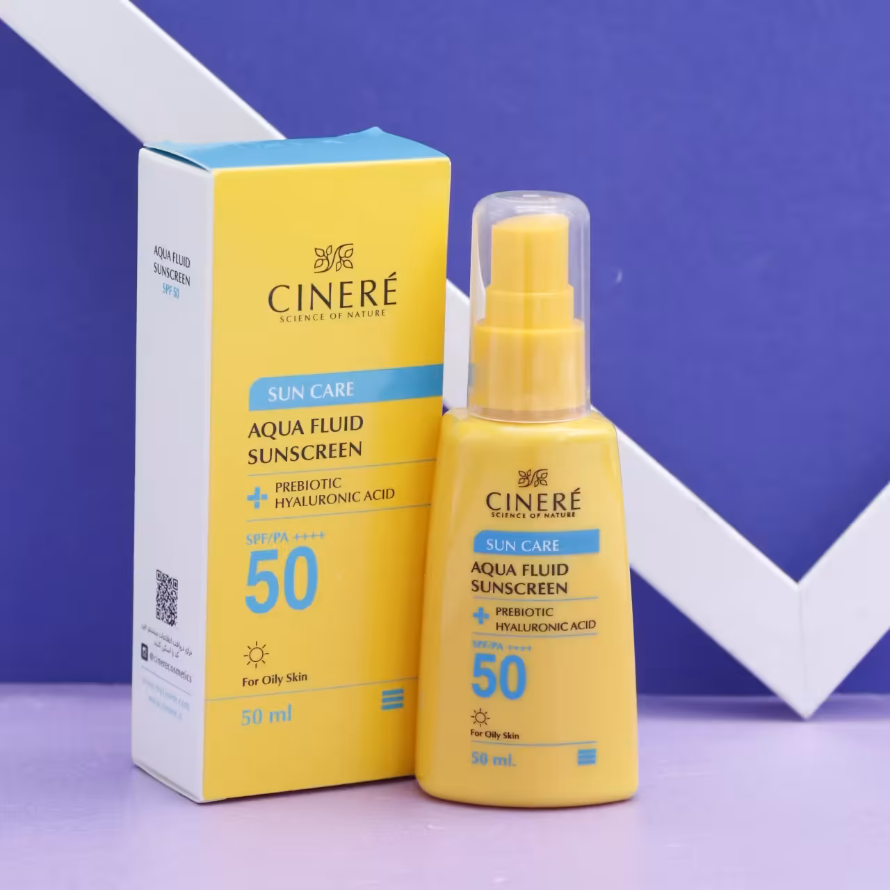 ضدآفتاب فلوئید سینره پوست چرب SPF50 حجم 50 میل 92096