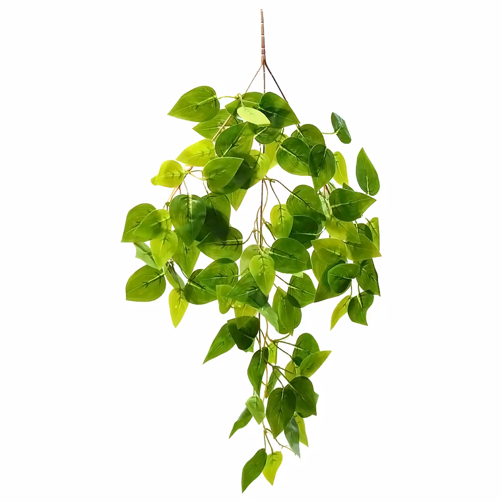 گل مصنوعی مدل بوته برگ آویز طرح پتوس 120