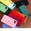 کاور مدل silicon مناسب برای گوشی موبایل آیفون 13pro max به همراه محافظ صفحه نمایش
