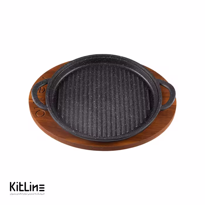 تابه گریل چدن سایز 26 نالینو مدل پادلا (Padela)