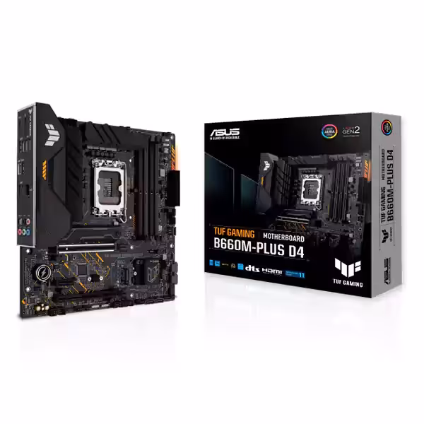 مادربرد ایسوس مدل TUF GAMING B660M-PLUS D4 | پردیس پازار
