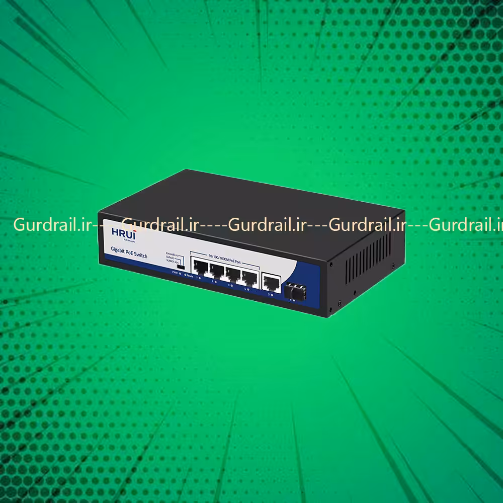 سوئیچ PoE گیگ اچ ار یو ای HRUI HR900-AFG-42N | گاردریل
