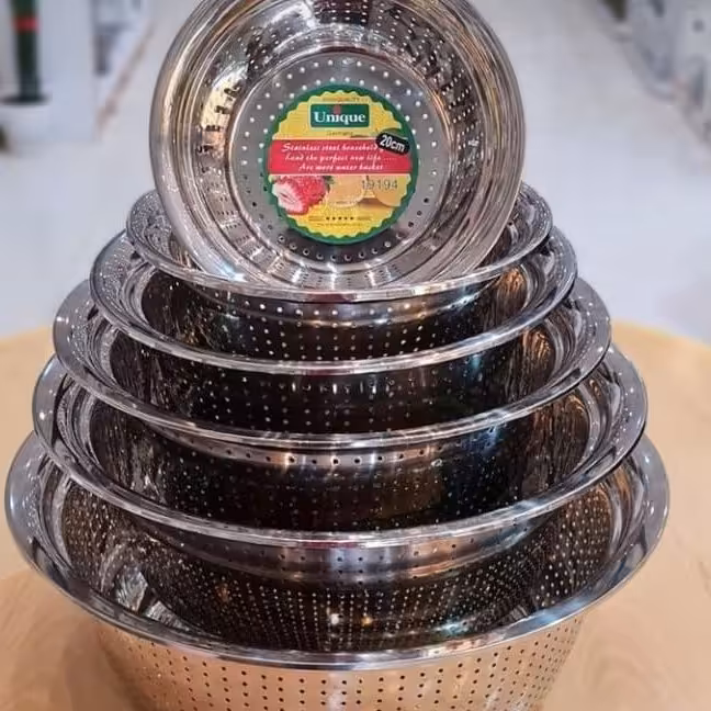 آبکش استیل یونیک اصل 6پارچه 
