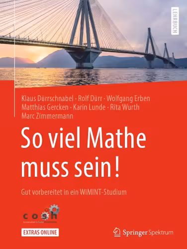خرید و دانلود نسخه کامل کتاب So viel Mathe muss sein!: Gut vorbereitet in ein WiMINT-Studium