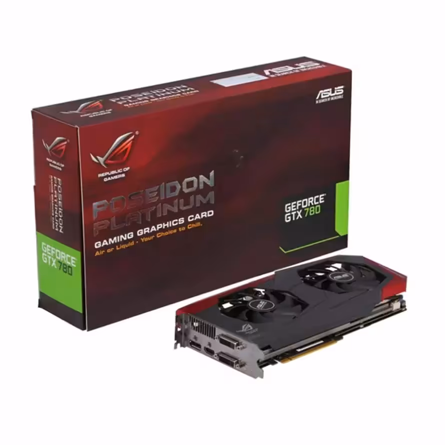 کارت گرافیک ایسوس GTX 780 POSEIDON 3GB