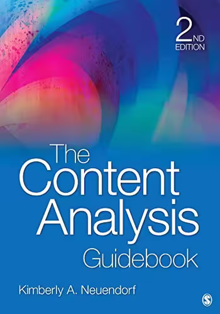 خرید و دانلود نسخه کامل کتاب The Content Analysis Guidebook -   pdf