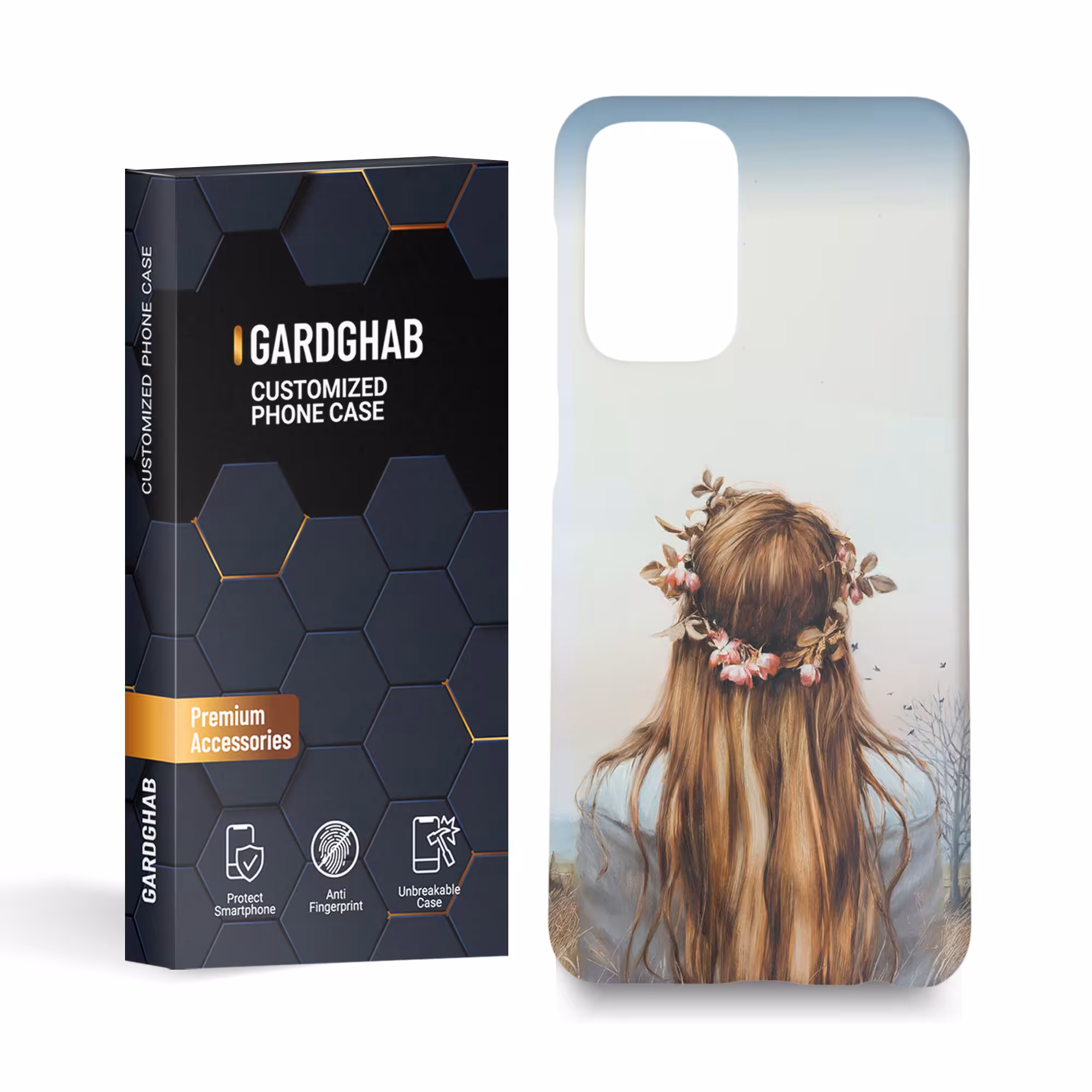 کاور گارد قاب مدل دخترانه مناسب برای گوشی موبایل سامسونگ galaxy a23