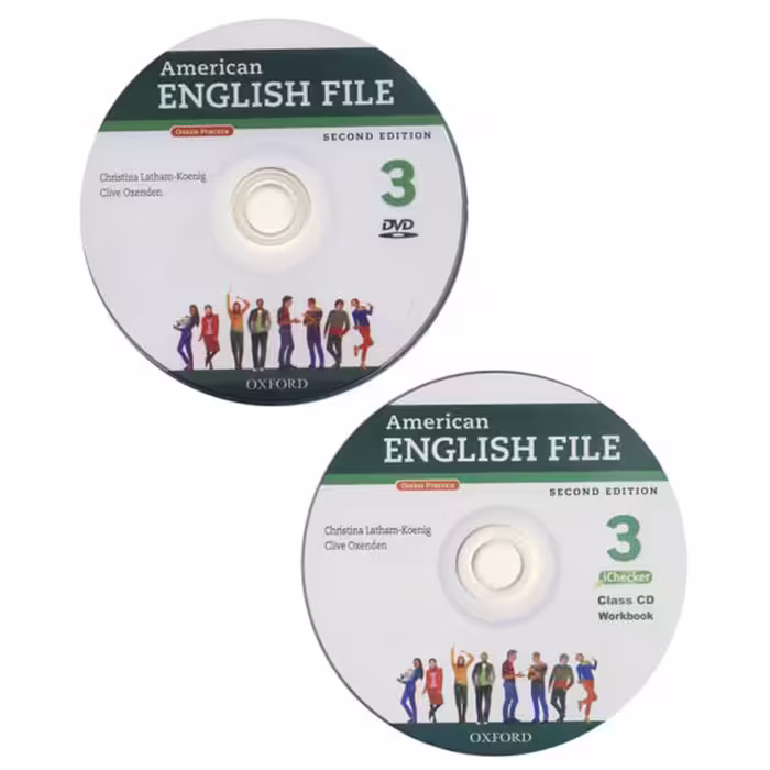 کتاب American English File 3 اثر جمعی از نویسندگان انتشارات Oxford