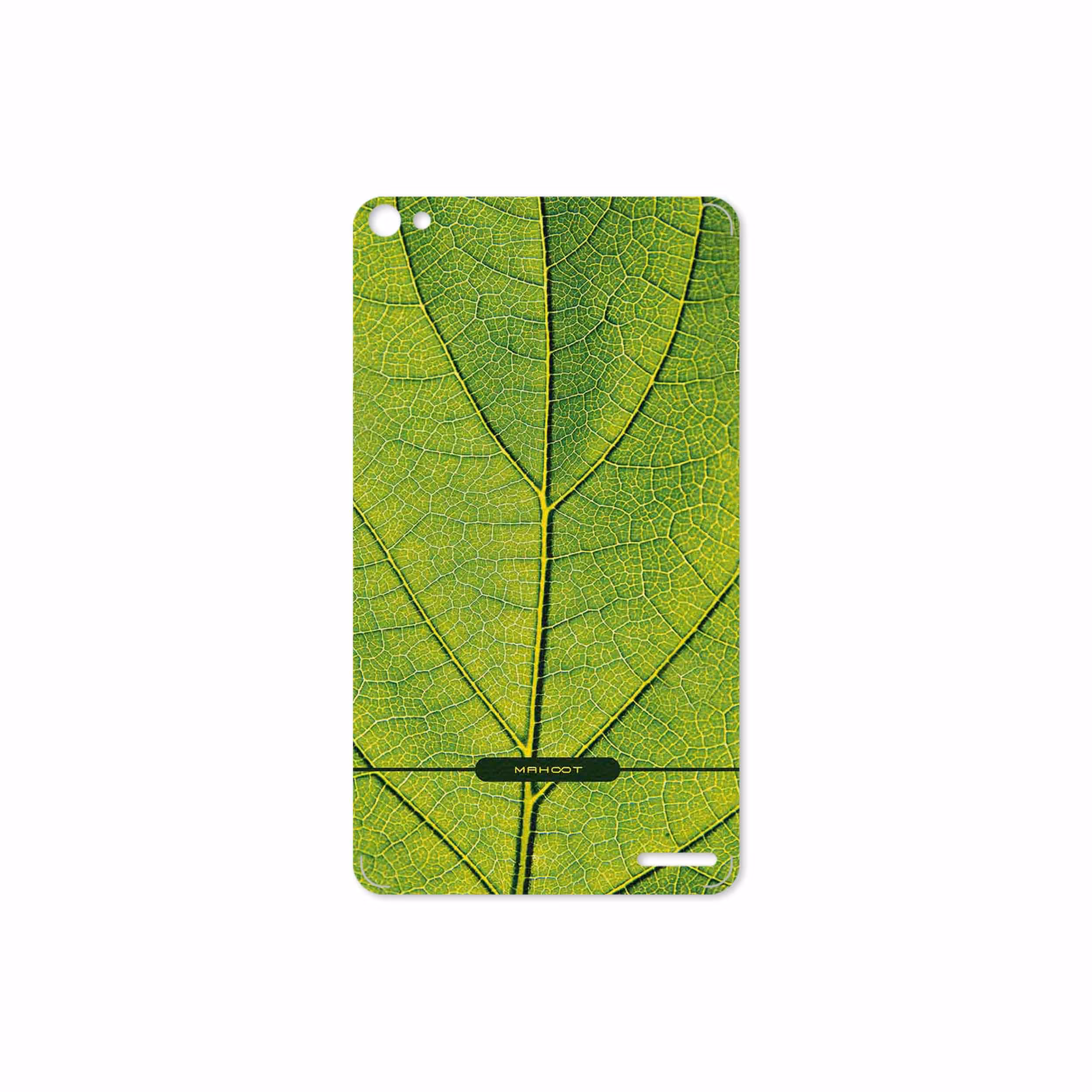 برچسب پوششی ماهوت مدل Leaf-Texture مناسب برای تبلت هوآوی Mediapad X2 2015