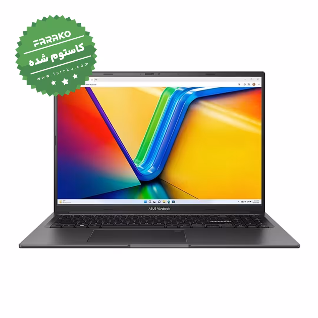 لپ تاپ 16 اینچی ایسوس مدل VivoBook 16X K3605ZF پردازنده Core i7-12700H رم 32GB حافظه 1TB SSD گرافیک 4GB RTX 2050 کاستوم شده