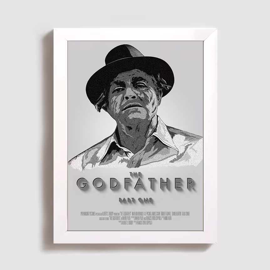 تابلو مدل god father part one W487