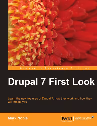 خرید و دانلود نسخه کامل کتاب Drupal 7 First Look