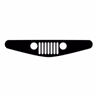 برچسب لایت بار دسته پلی استیشن 4 ونسونی طرح Jeep Faceبسته 2 عددی