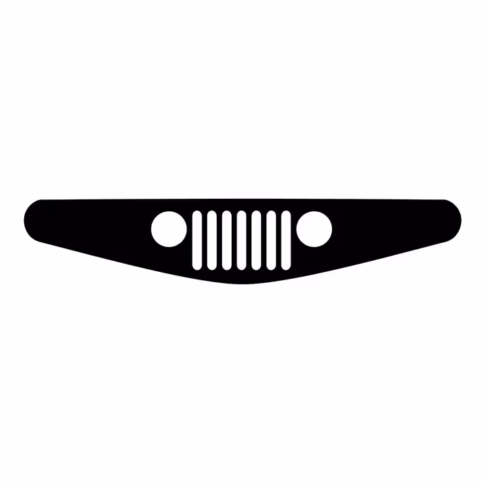 برچسب لایت بار دسته پلی استیشن 4 ونسونی طرح Jeep Faceبسته 2 عددی