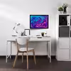 تابلو مدل abstract gradient swirl کد F-10016