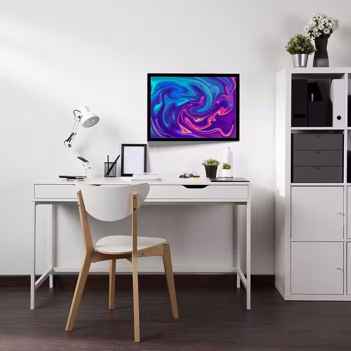 تابلو مدل abstract gradient swirl کد F-10016