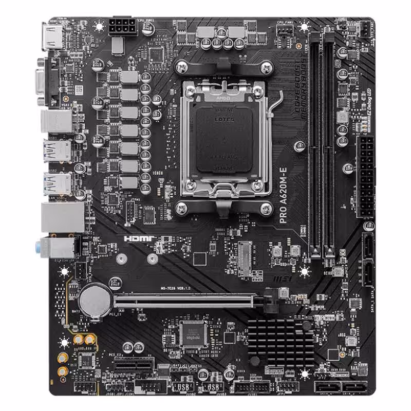 مادربرد ام اس آی PRO A620M-E DDR5