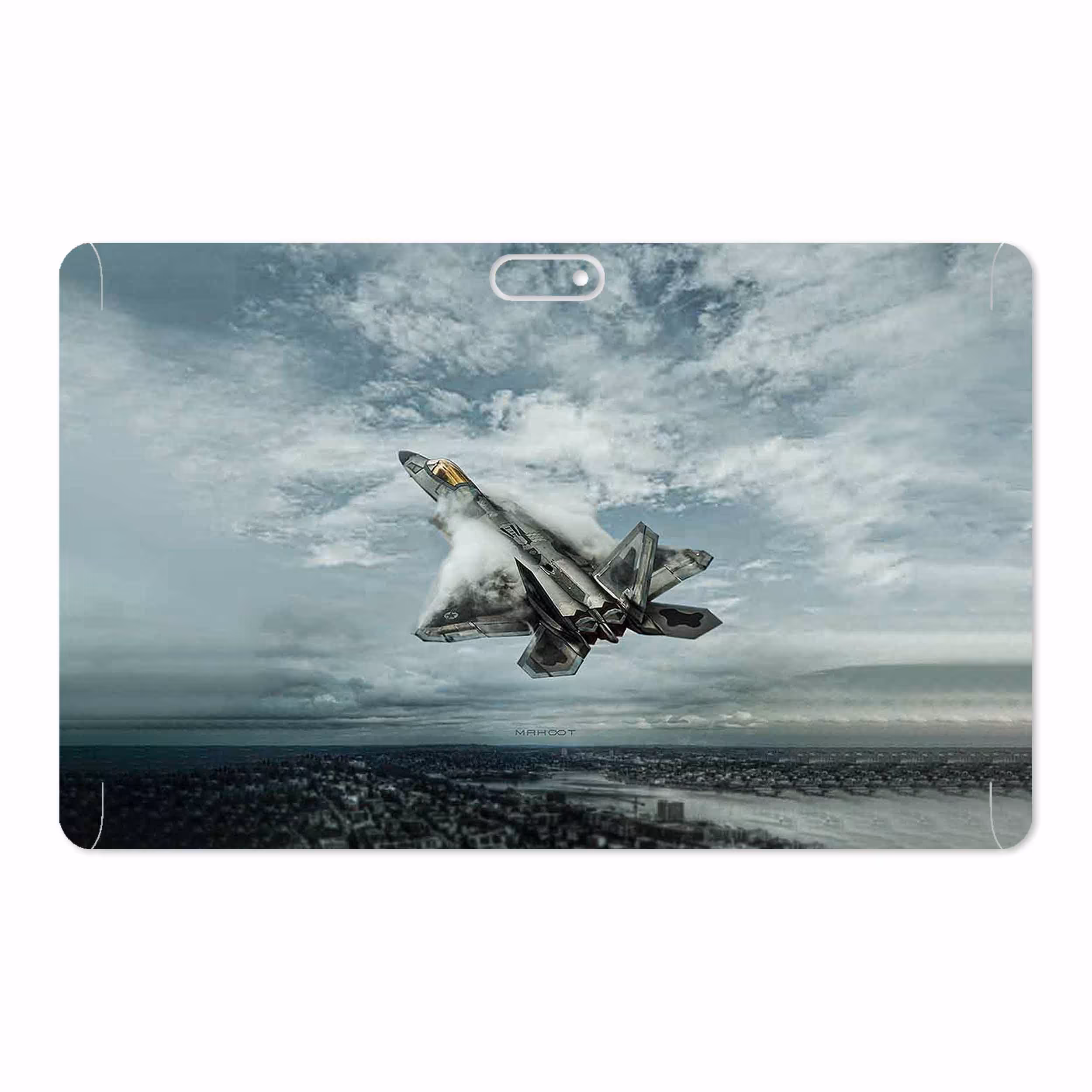 برچسب پوششی ماهوت مدل F-22 Raptor مناسب برای تبلت جی ال ایکس W11 Plus
