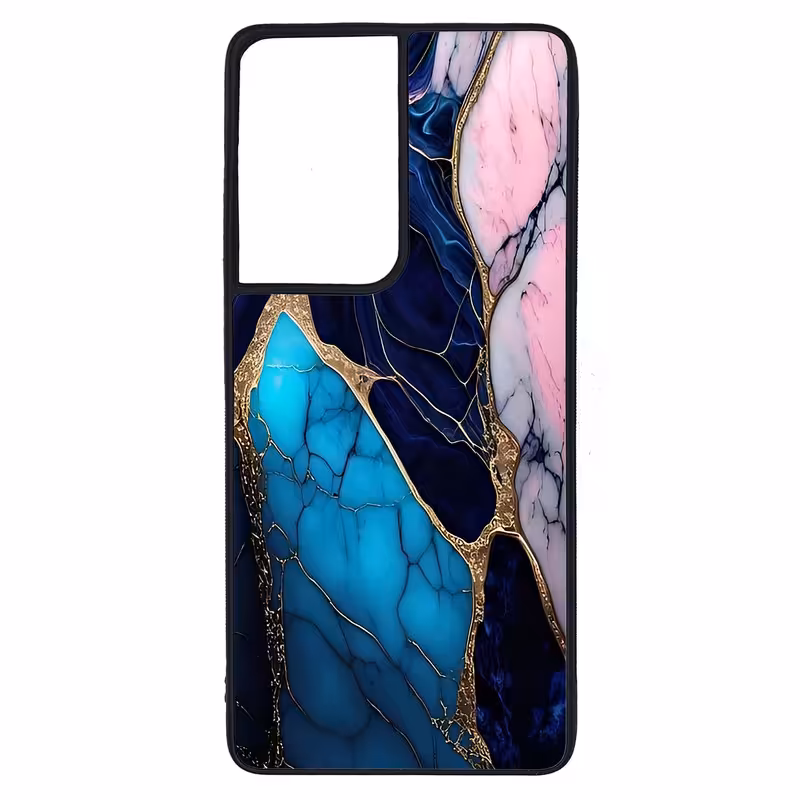 کاور طرح ماربل کد G-091 مناسب برای گوشی موبایل سامسونگ Galaxy S21 Ultra | دیجی قاب دونی