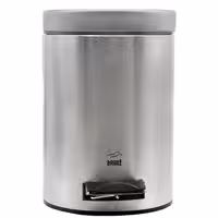 سطل زباله پدالی بهاز کالا مدل T.A-504 ظرفیت 6 لیتری