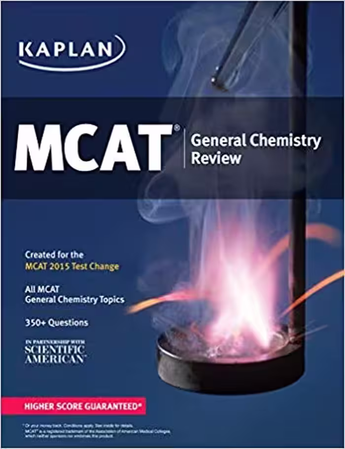 󾕇 دانلود کتاب Kaplan Mcat General Chemistry Review - Created For Mcat 2015, 2014 - دانلود کتاب های دانشگاهی